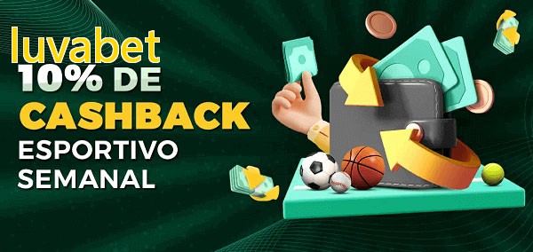 10% de bônus de cashback na luvabet
